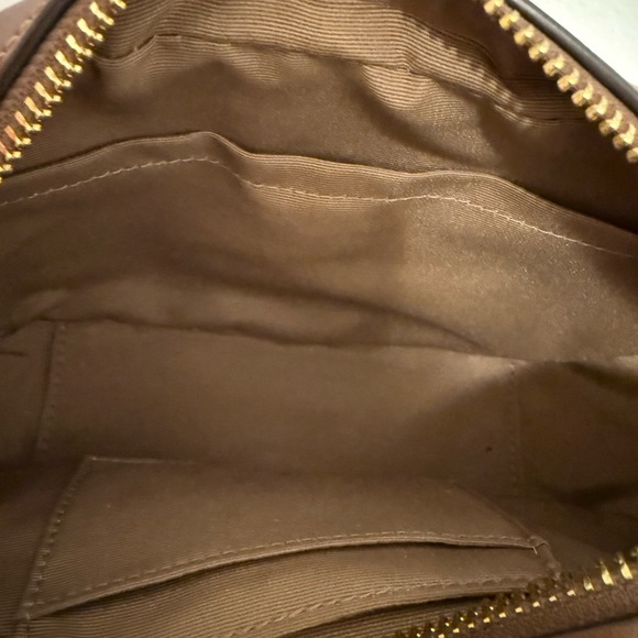 Coach Mini Jamie Camera Signature Canvas Brown Crossbody Bag NWT - Picture 5 of 5